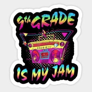 9th Grade Is My Jam First Day Of School Sticker